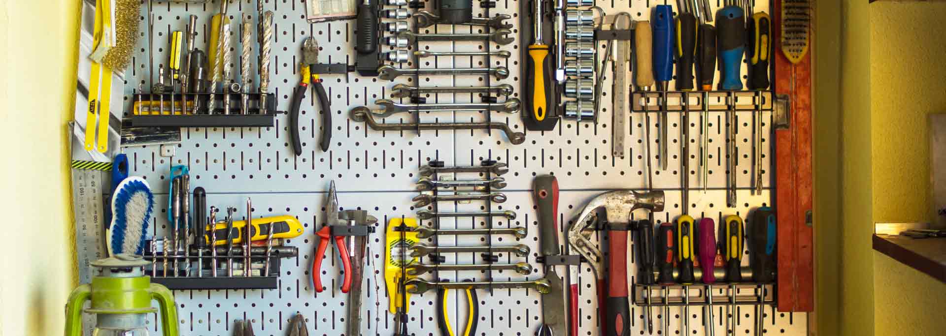 Como organizar ferramentas com praticidade