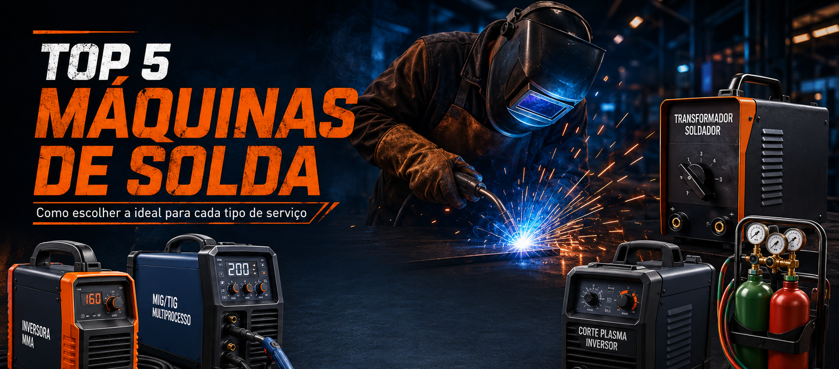 Top 5 Máquinas de Solda Mais Vendidas e Como Escolher