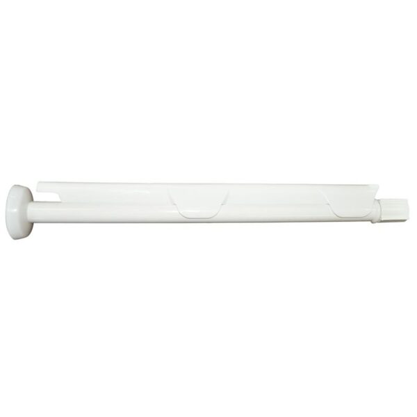 Cano para Chuveiro com Canopla e Luva Branco 40cm 1/2" Astra