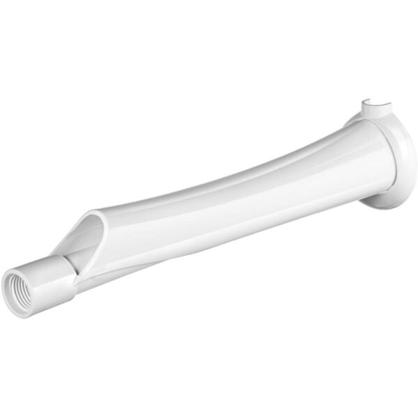 Cano para Chuveiro com Canopla e Luva Branco 30cm 1/2" Lorenzetti