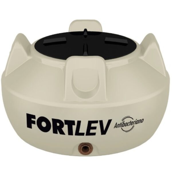 Caixa d'Água Polietileno Fortplus com Tampa Rosca Branco 1000L Fortlev