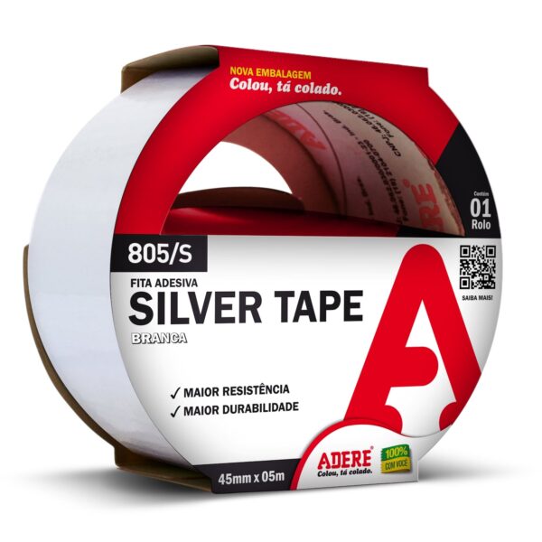 Fita Silver Tape 805s 45mm x 5m Adere