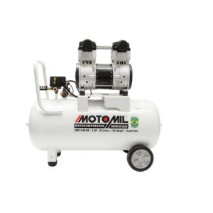 Compressor Odontológico Isento Óleo CMO 50L 8 pés 120LBS 2HP 220V Mono