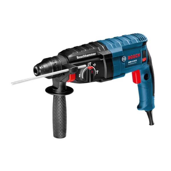 Martelete Perfurador Rompedor SDS Plus 2,7J 820W 2,8kg GBH2-24D Bosch