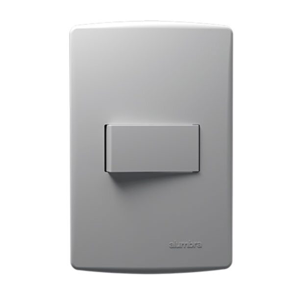 Conjunto Interruptor Simples 4x2 Biancopro Alumbra