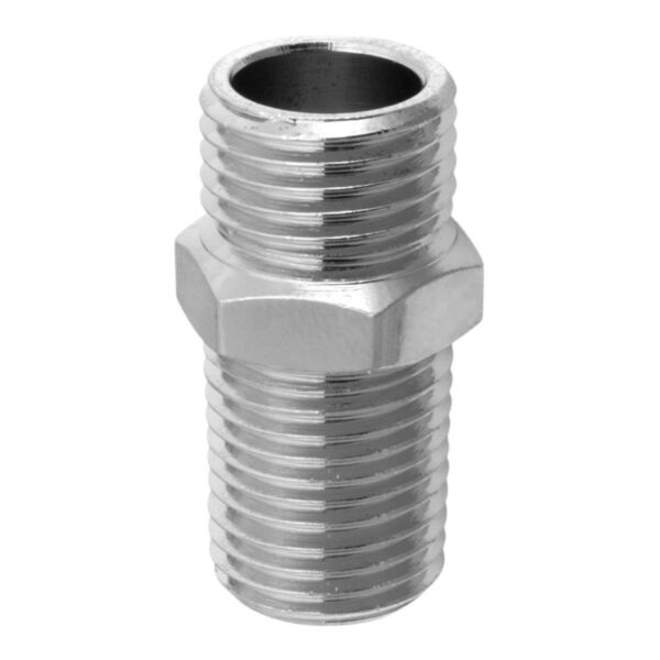 Niple Latão Cromado Longo 1/2" BSP Blukit
