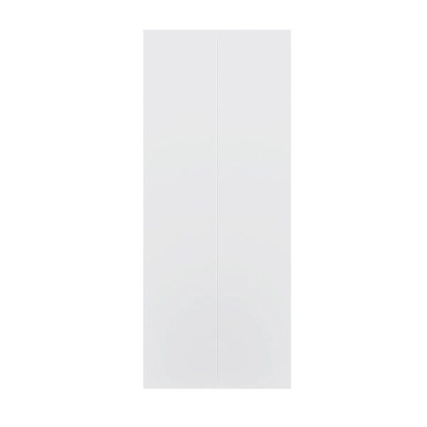 Porta Camarão Colmeia Lisa Primer Branco com Ferragens 210x70cm Vert