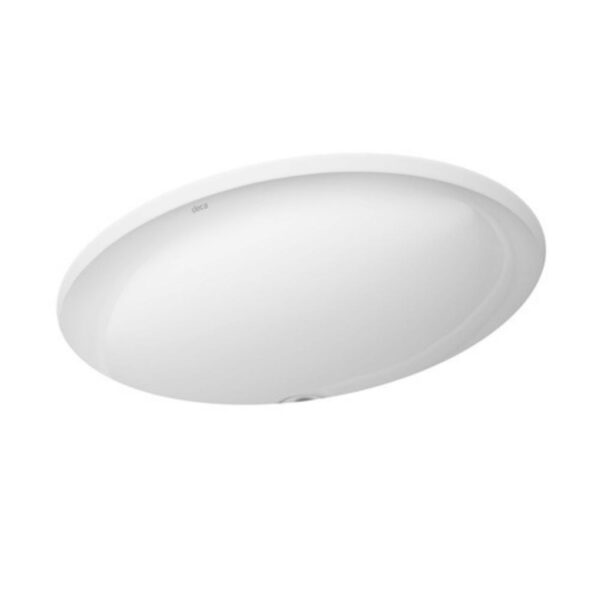 Cuba de Embutir Louça Oval L37-17 Branca 48,5x37,5cm Deca