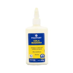 Cola de Madeira Polyfort Amarelo 90g Pulvitec
