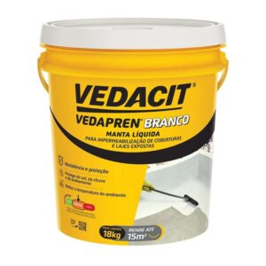 Manta Líquida Impermeabilizante Acrílica Vedapren Vedacit