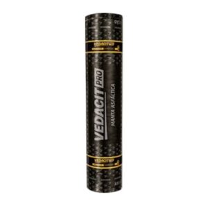Manta Asfáltica Alumínio Glass Tipo II VPro 3mm 10m Vedacit