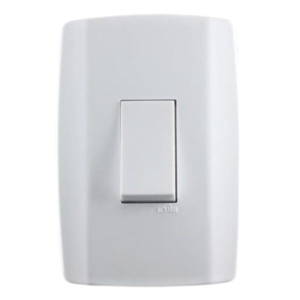 Conjunto Interruptor Simples 4x2 Slim Ilumi