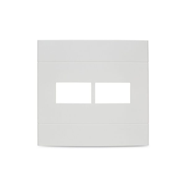 Placa 2 Postos 4x4 sem Suporte Lunare Schneider