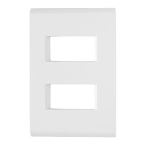 Placa 2 Postos Separados 4x2 com Suporte Liz Tramontina