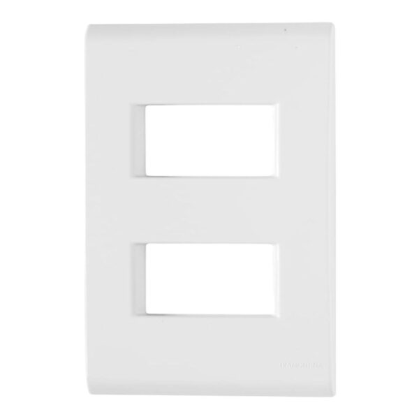 Placa 2 Postos Separados 4x2 com Suporte Liz Tramontina