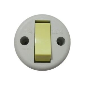 Conjunto Interruptor Simples Redondo Ilumi