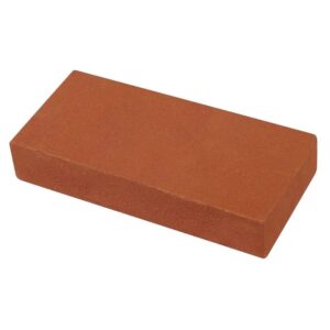 Plaqueta Cerâmica Maciço Vermelho 23x11x3,5cm Spina