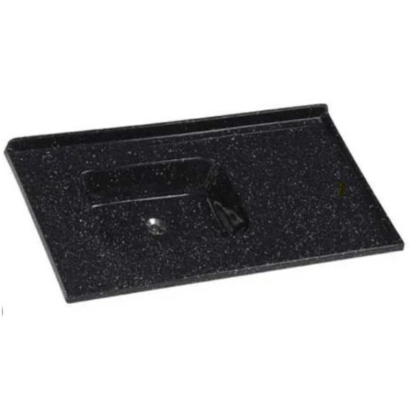 Pia Sintética Granitada Standard 100x53cm Cuba Deslocada AJ Rorato