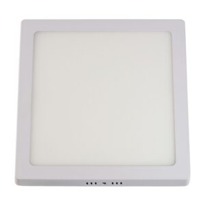 Painel LED de Sobrepor Home Quadrado A1 Luz Amarela Bivolt Bronzearte