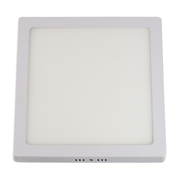 Painel LED de Sobrepor Home Quadrado A1 Luz Amarela Bivolt Bronzearte