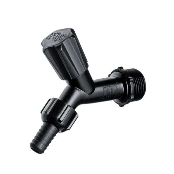 Torneira Jardim 1/2" com Adaptador 3/4" Preto Herc