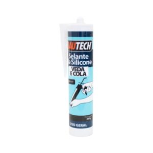Silicone Acético Uso Geral Incolor 260g Bautech