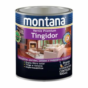 Verniz Premium Sintético Brilhante Tingidor Imbuia Montana