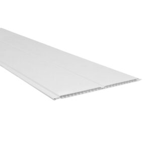 Forro PVC Branco Normatizado 8mm 20x600cm Pacote com 12m² Bariri