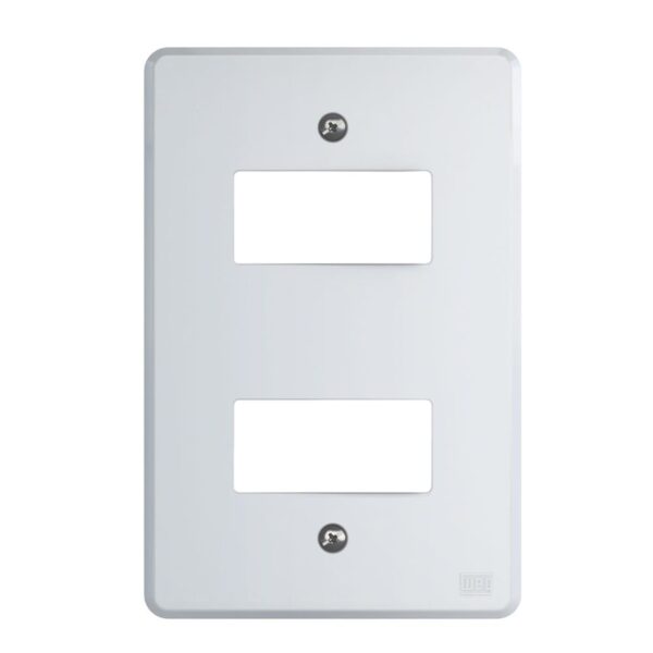 Placa 2 Postos 4x2 sem Suporte Equile Weg