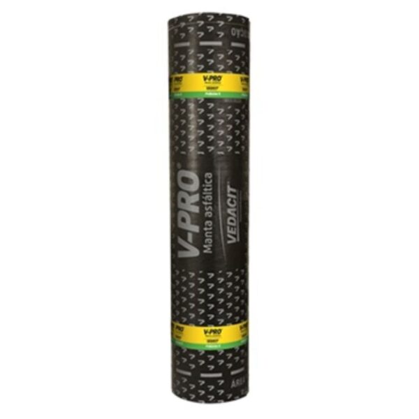 Manta Asfáltica Poliéster VPro Tipo II 3mm 10m Vedacit