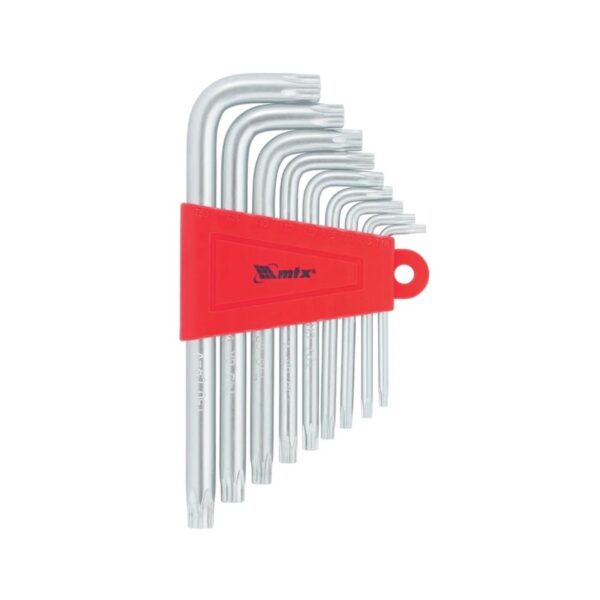 Jogo Chave Torx T10 - T50 9 Peças MTX