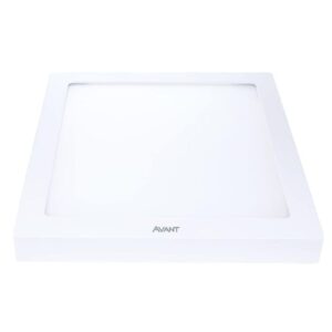 Painel LED de Sobrepor Pop Quadrado Luz Amarela Bivolt Avant