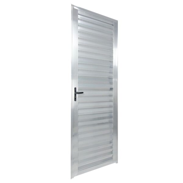 Porta Palheta com Ventilação Alumínio Brilhante 210x90cm Proex