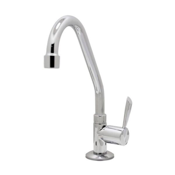 Torneira para Cozinha Mesa 1/4V Bica Média Cromado 1169 C61