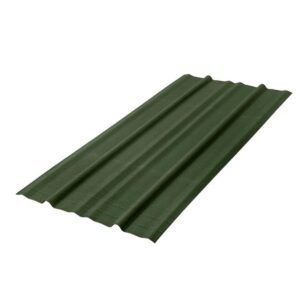 Tapume Ecológico Fibra Vegetal Verde 2x0,97m Onduline