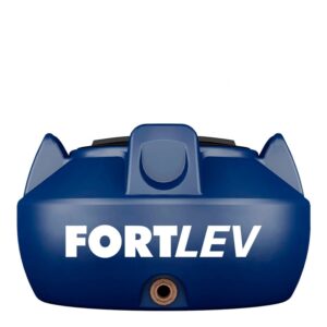 Caixa d'Água Polietileno Econômica com Tampa Rosca 500L Azul Fortlev