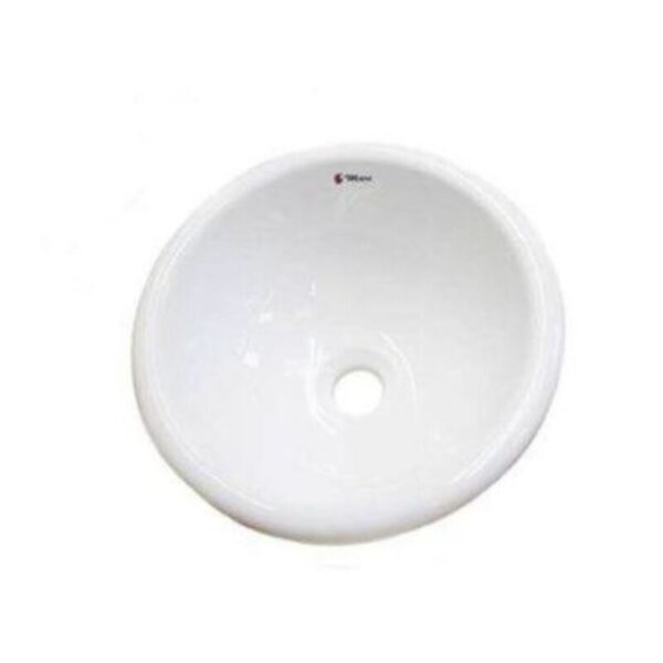 Cuba de Sobrepor Louça Redonda Gardênia Branca 31cm MariLouças