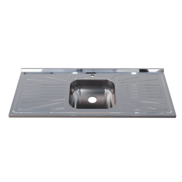 Pia para Cozinha Aço Inox 120x52cm com Furo Fabrinox
