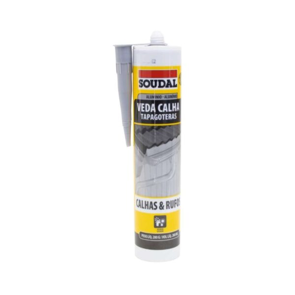 Selante Veda Calha Alumínio 280g Soudal