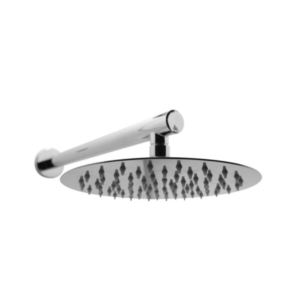 Chuveiro Redondo Metal Parede 20cm Bognar