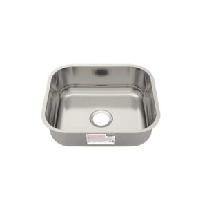Cuba de Embutir Retangular Aço Inox Alto Brilho Basic Tramontina