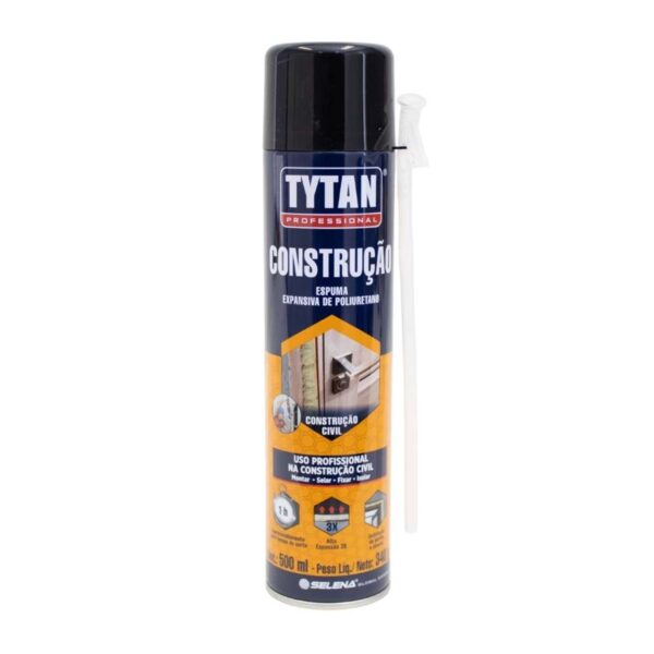 Espuma Expansiva Construção 340g / 500ml Tytan