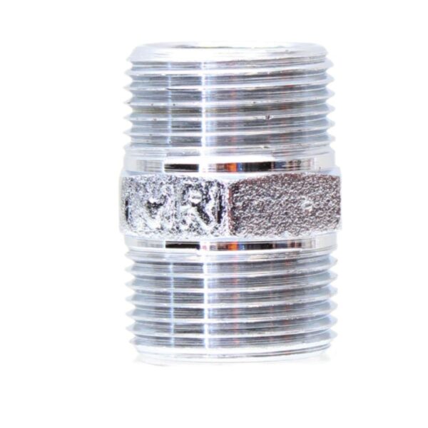 Niple Latão Cromado BSP 1/2" Furkin