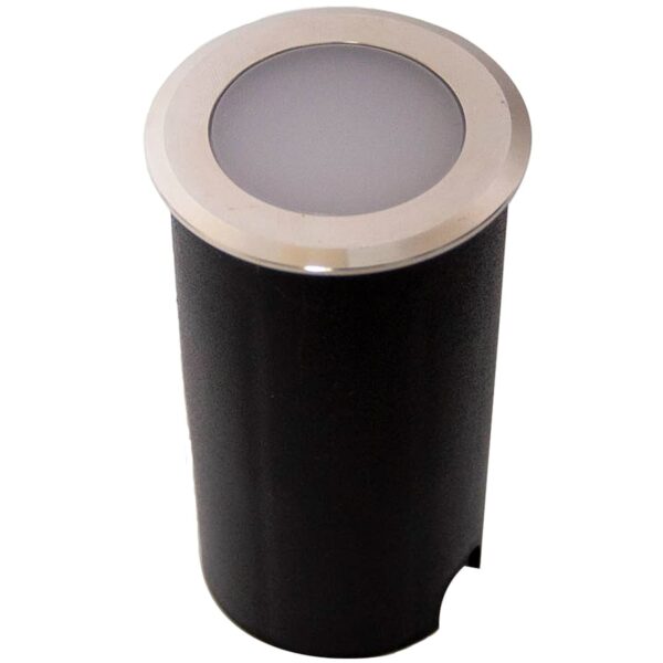 Embutido de Solo LED 1W IP67 30 Lúmens Luz Amarela