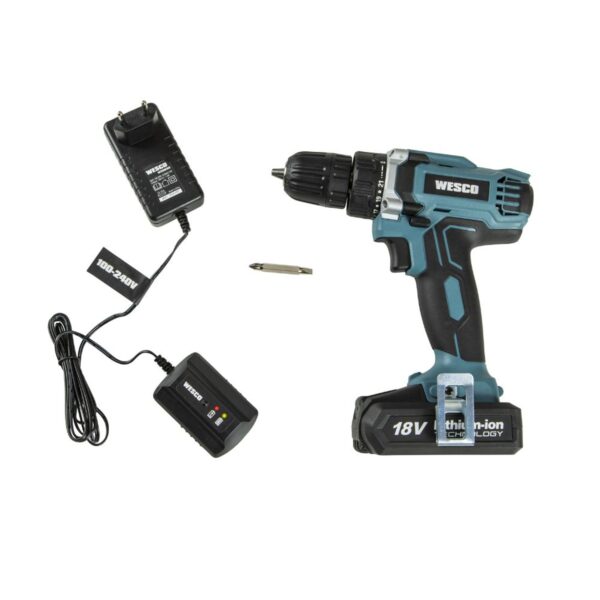 Furadeira Parafusadeira 3/8" 18V 1 Bat WS2972 Wesco