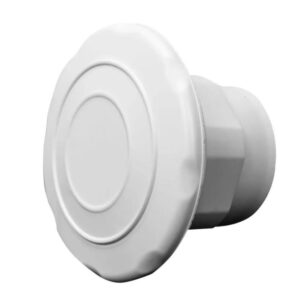 Dispositivo de Rosca para Piscina de Fibra 1.1/2" Branco Brustec