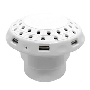 Dispositivo de Nível para Piscina de Fibra 1.1/2" Branco Brustec
