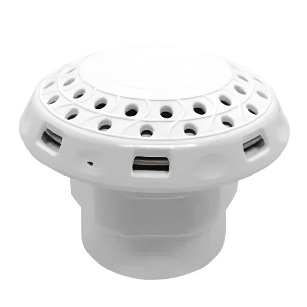 Dispositivo de Nível para Piscina de Fibra 1.1/2" Branco Brustec