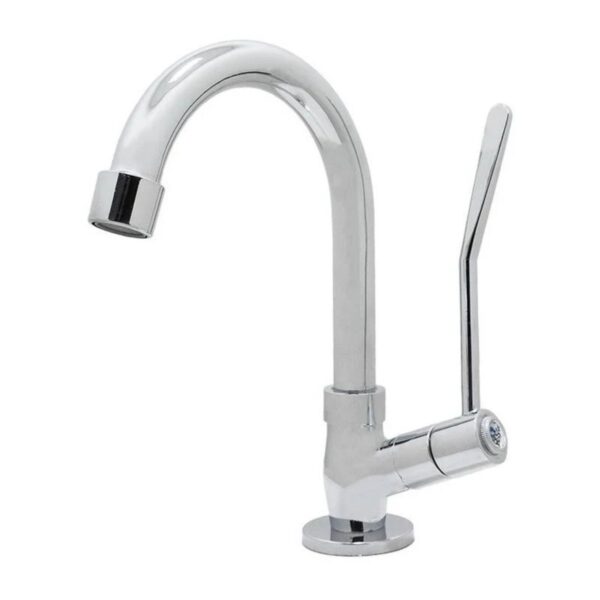 Torneira para Banheiro Mesa Bica Baixa 1/4V Cromado Clínica Bognar
