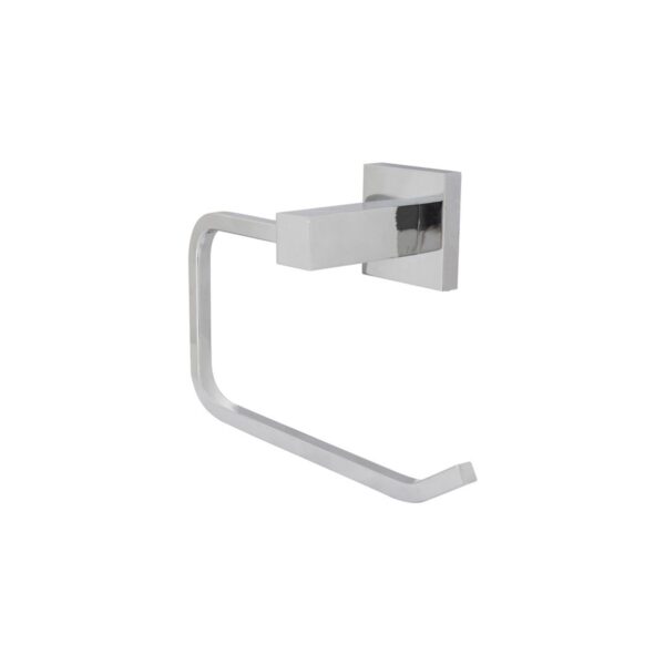 Suporte para Papel Higiênico Simples Square 1010 Cromado